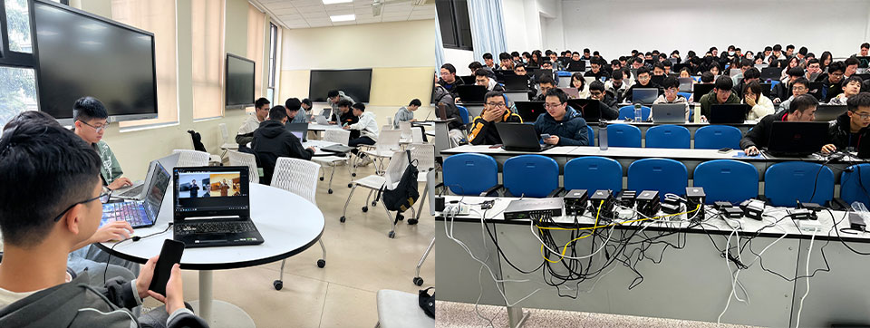 学生利用AI实验系统做实验,体验AI的魅力